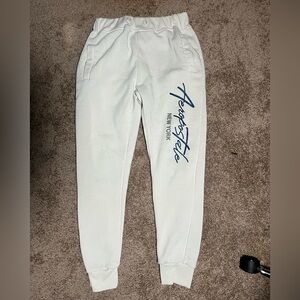 Tan Aeropostale medium men’s sweatpants.